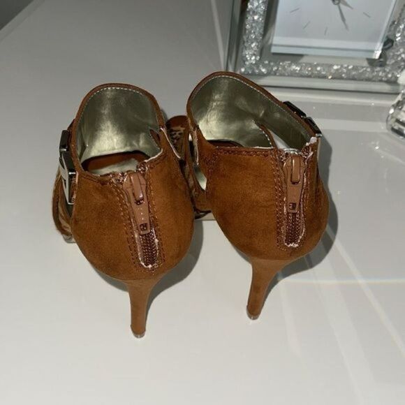 Alfani Animal Print Heels Size 5.5 - Picture 3 of 9